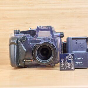 Sea&Sea DX-2G Underwater Camera Ricoh GX200 12MP 24mm Wide Tested Works